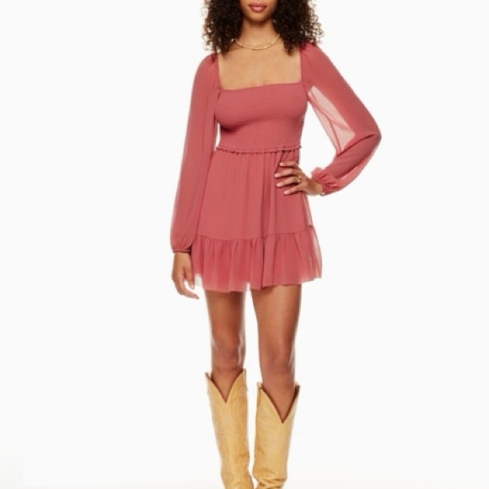 Wilfred Pink Mini Dress